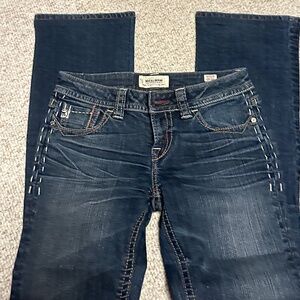 Mek Denim 2-Pair Bootcut Jeans Bundle – Dark Wash